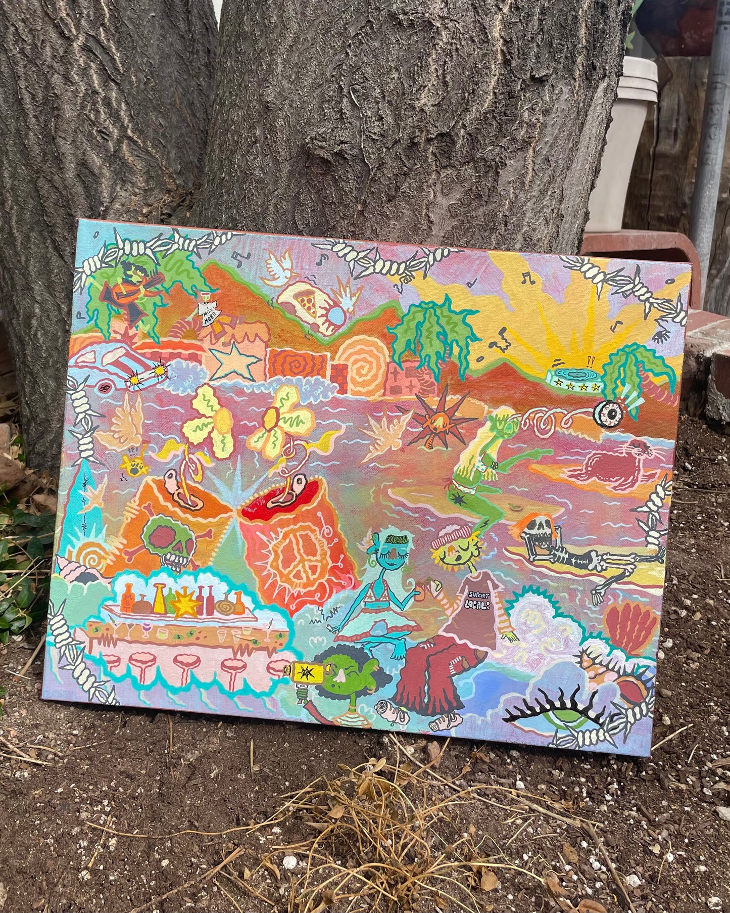“Beach Party” Print
