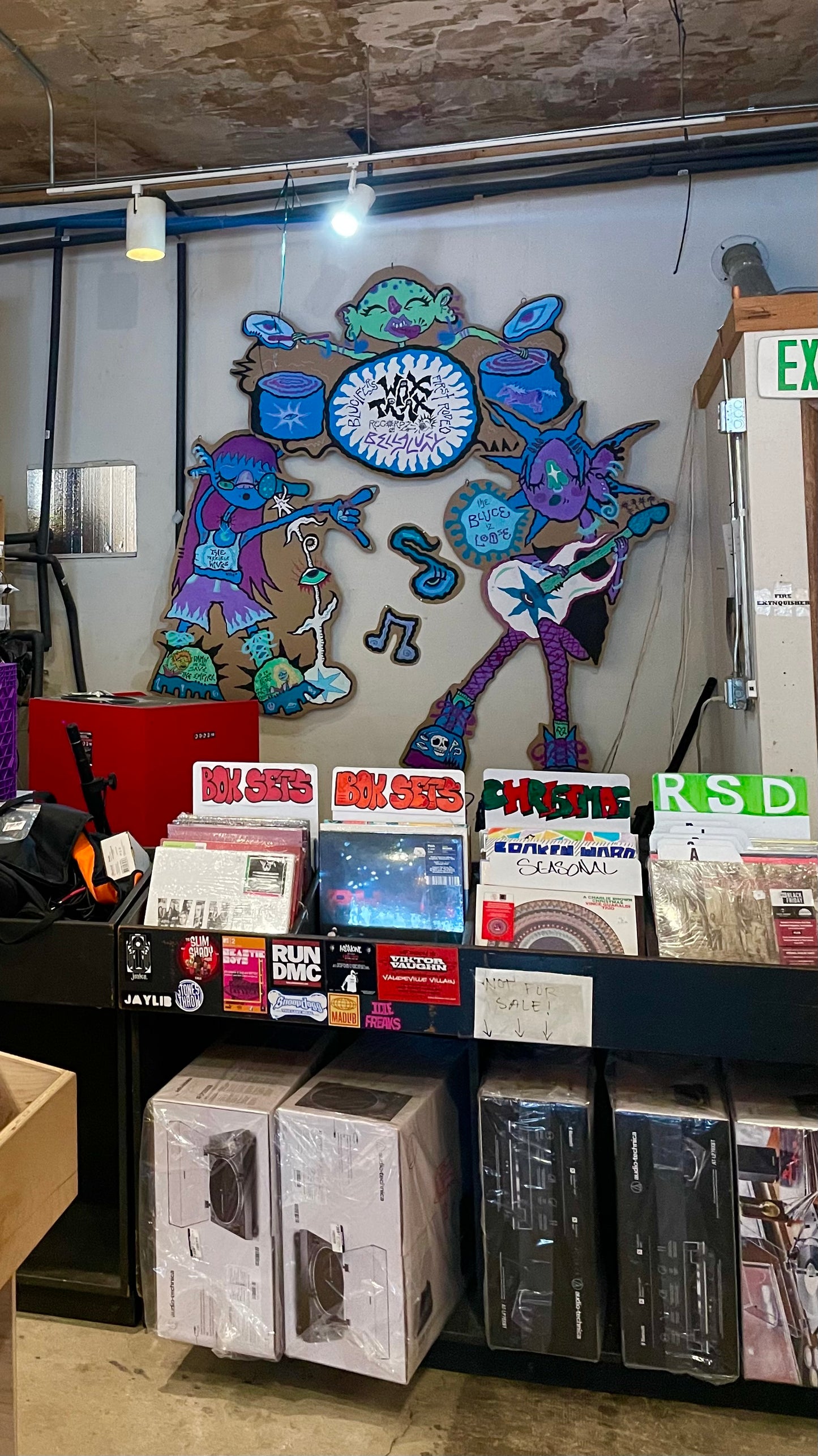 IZZY from Wax Trax Installation