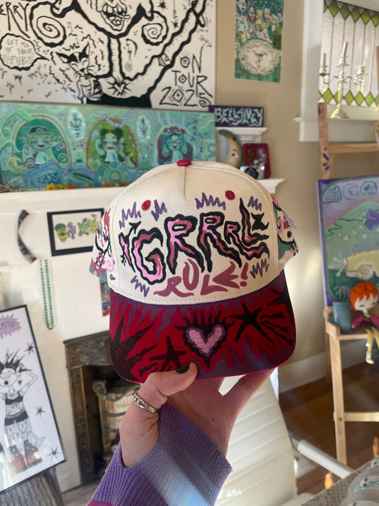 GRRRLZ RULE Hat