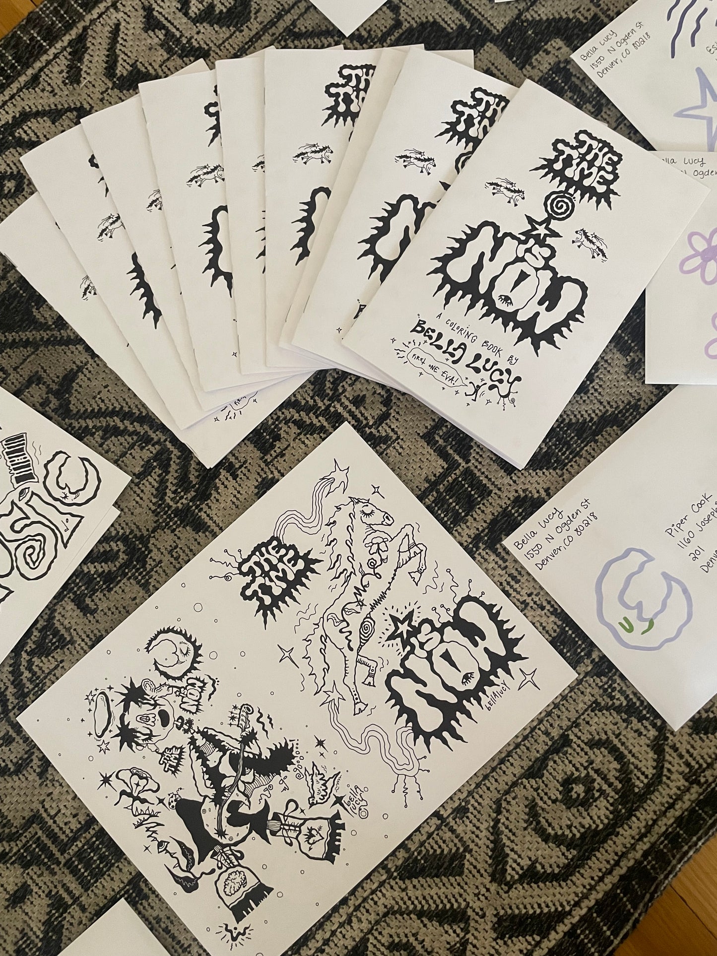 “The Time is NOW!!!” Coloring Book