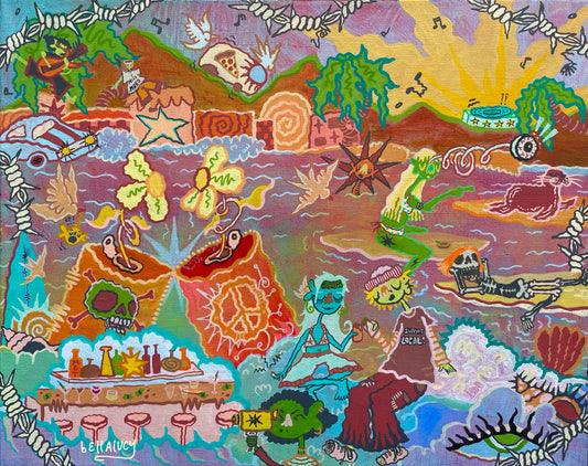 “Beach Party” Print