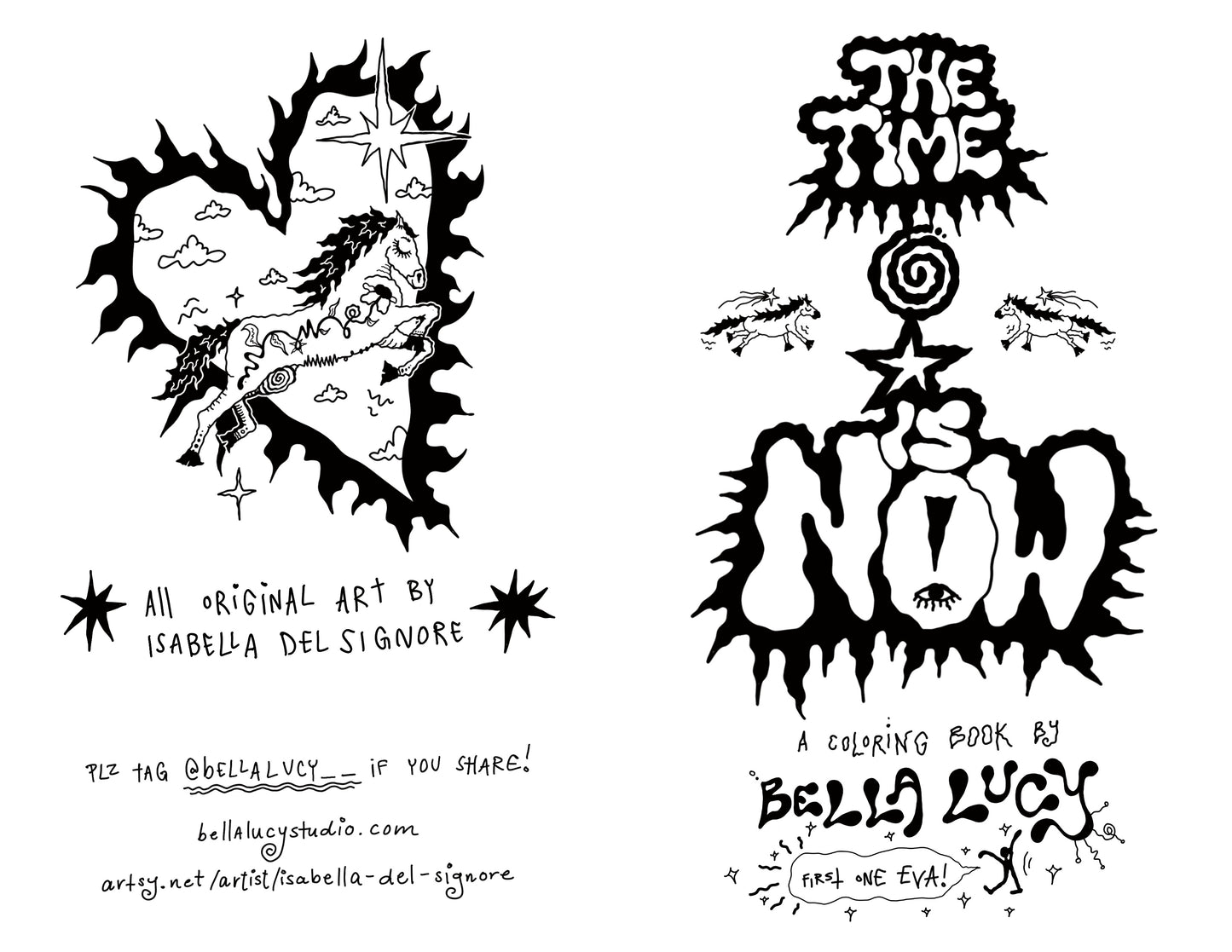 “The Time is NOW!!!” Coloring Book