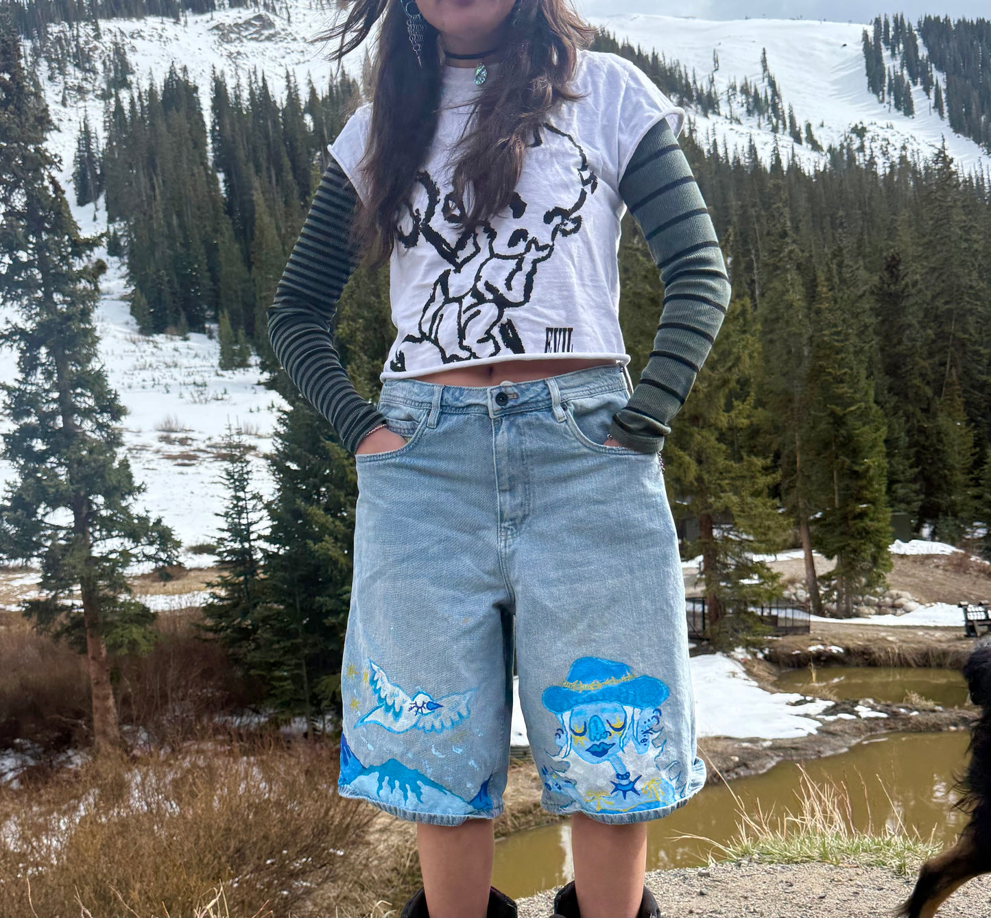 Cowgirl Jorts